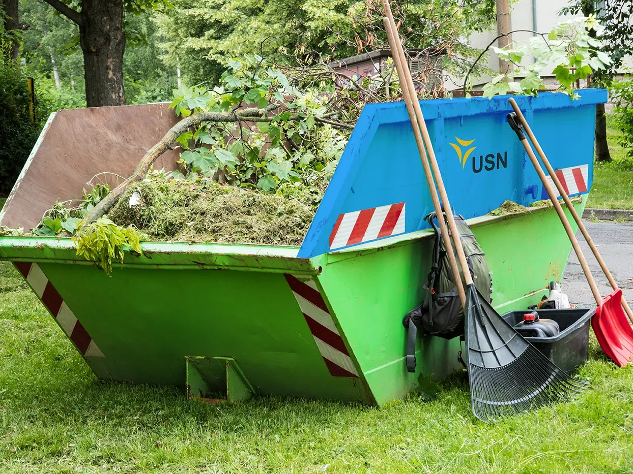 Garten- und Außenentsorgung